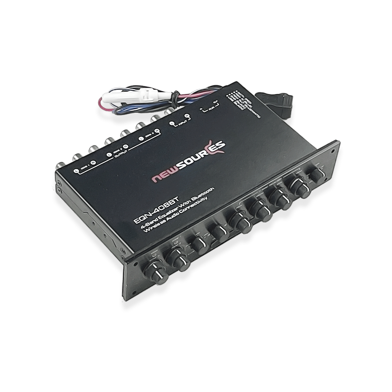 Ecualizador paramétrico de 4 bandas con receptor Bluetooth