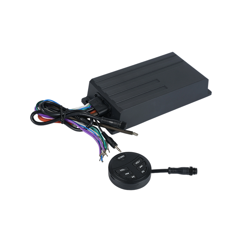 Amplificador BTC 4 CH de gama completa clase D con controlador Bluetooth