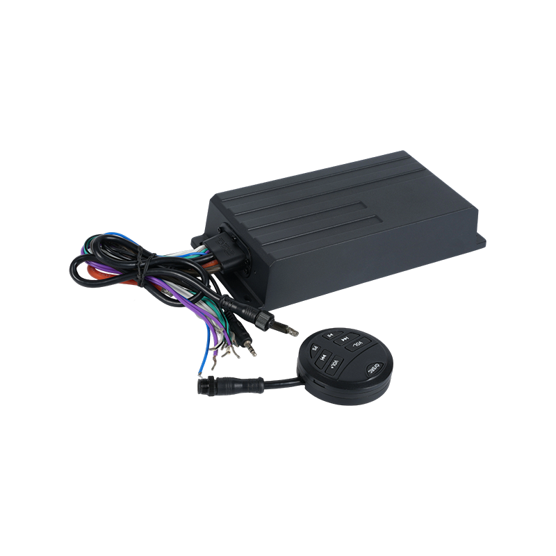 Amplificador BTC 4 CH de gama completa clase D con controlador Bluetooth