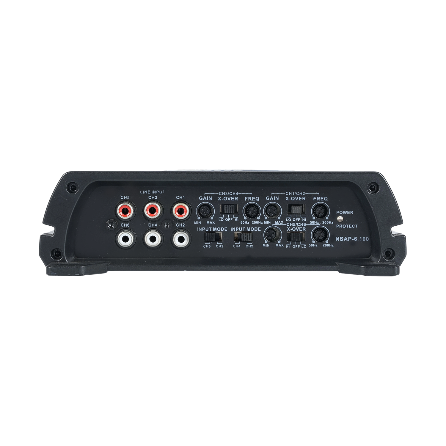 Amplificador clase D de 6 canales